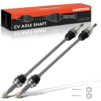 2 Pcs Rear CV Axle Shaft Assembly