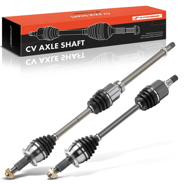 2-Pc CV Axle Shaft Assembly Front Driver & Passenger A-Premium APCVA2886