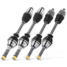 4 Pcs Front & Rear CV Axle Shaft Assembly