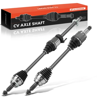 2 Pcs Front CV Axle Shaft Assembly