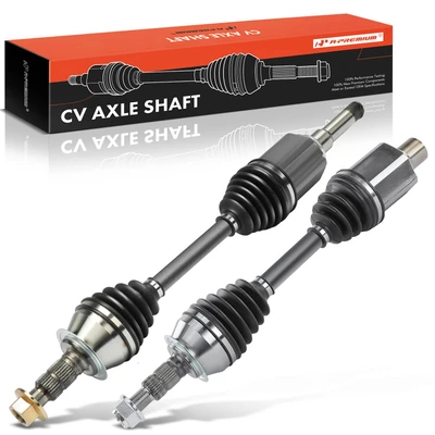 2 Pcs Front CV Axle Shaft Assembly