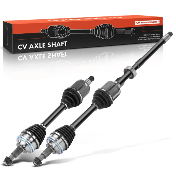 2-Pc CV Axle Shaft Assembly Front Driver & Passenger A-Premium APCVA2644
