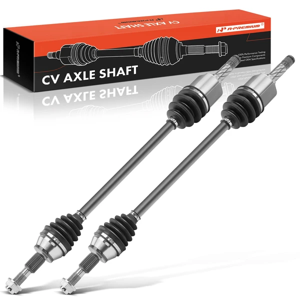 2-Pc CV Axle Shaft Assembly Rear Driver & Passenger A-Premium APCVA2901