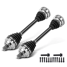 2 Pcs Front CV Axle Shaft Assembly for 1992-1996 Volkswagen EuroVan