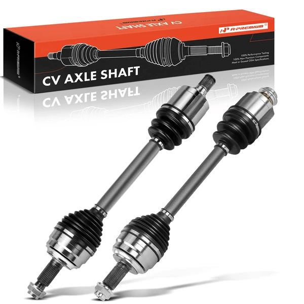 2-Pc CV Axle Shaft Assembly Front Driver & Passenger A-Premium APCVA2890