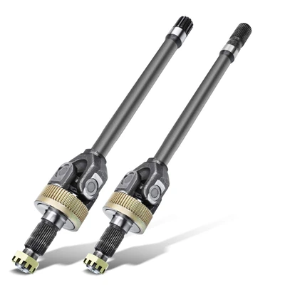 2 Pcs Front CV Axle Shaft Assembly