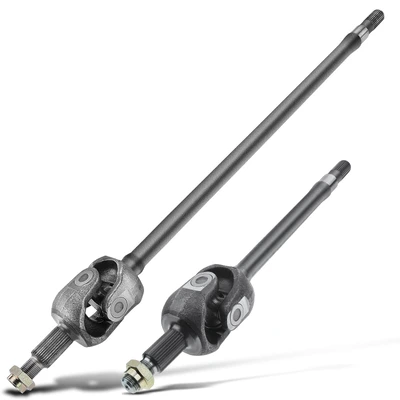 2 Pcs Front CV Axle Shaft Assembly