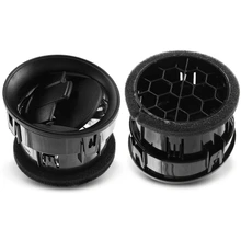 2 Pcs Black AC Heater Dash Air Vent