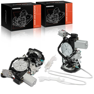 2 Pcs Left & Right Lower Door Lock Actuator