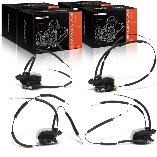 4 Pcs Front & Rear Door Lock Actuator for Nissan Rogue Sport 2017-2021 2.0L