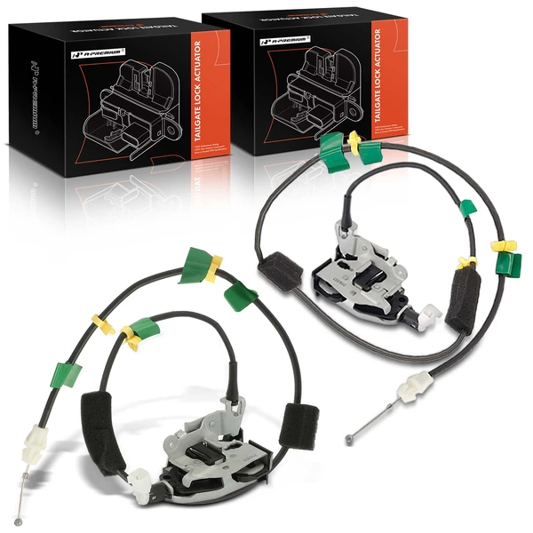 2 Pcs Rear Lower Door Lock Actuator for 2009-2014 Ford F-150