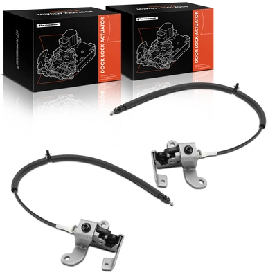 2 Pcs Rear Upper Door Lock Actuator