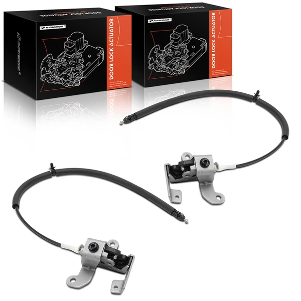 2 Pcs Rear Upper Door Lock Actuator for 2017-2022 Ford F-250 Super Duty