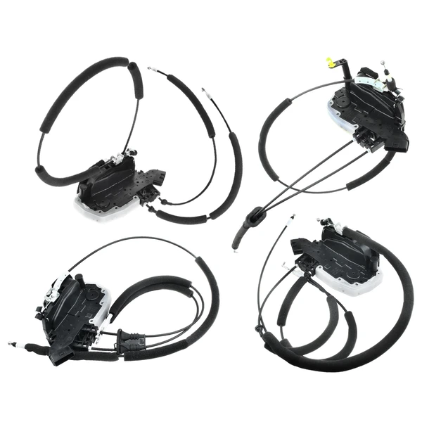 4 Pcs Front & Rear Door Lock Actuator for Nissan Rogue 08-15 Rogue Select 14-15