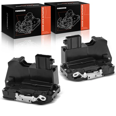 2 Pcs Rear Door Lock Actuator