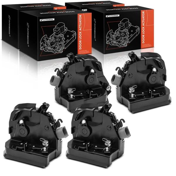 4 Pcs Front & Rear Door Lock Actuator for BMW X5 2000-2006