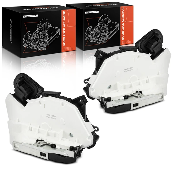 2 Pcs Rear Door Lock Actuator for Volkswagen Golf 2014-2019 Passat Jetta Atlas