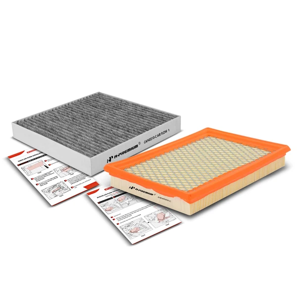 Engine & Activated Carbon Cabin Air Filter for INFINITI M56 2011-2013 Q70 Q70L