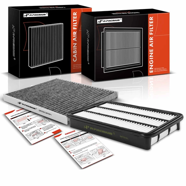 Engine & Activated Carbon Cabin Air Filter for Toyota Avalon 2000-2004 3.0L