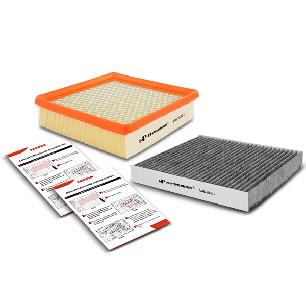 Engine & Activated Carbon Cabin Air Filter for Honda CR-V 1997-2001 L4 2.0L