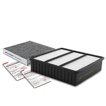 Engine & Activated Carbon Cabin Air Filter for 2011 Mitsubishi Lancer