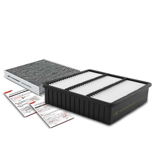 Engine & Activated Carbon Cabin Air Filter for 2011 Mitsubishi Lancer