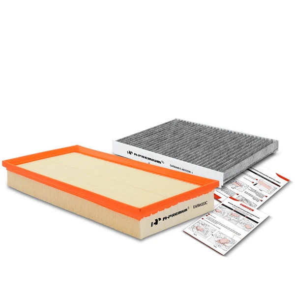 Engine & Activated Carbon Cabin Air Filter for 2000-2006 Audi TT