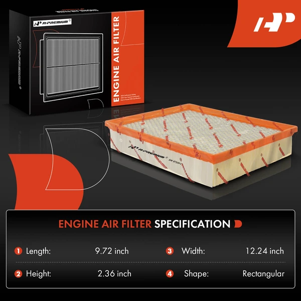Engine & Activated Carbon Cabin Air Filter for 2003-2004 GMC Sierra 2500 HD