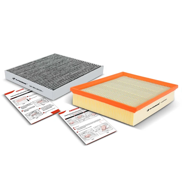 Engine & Activated Carbon Cabin Air Filter for 2015-2020 Chevrolet Suburban