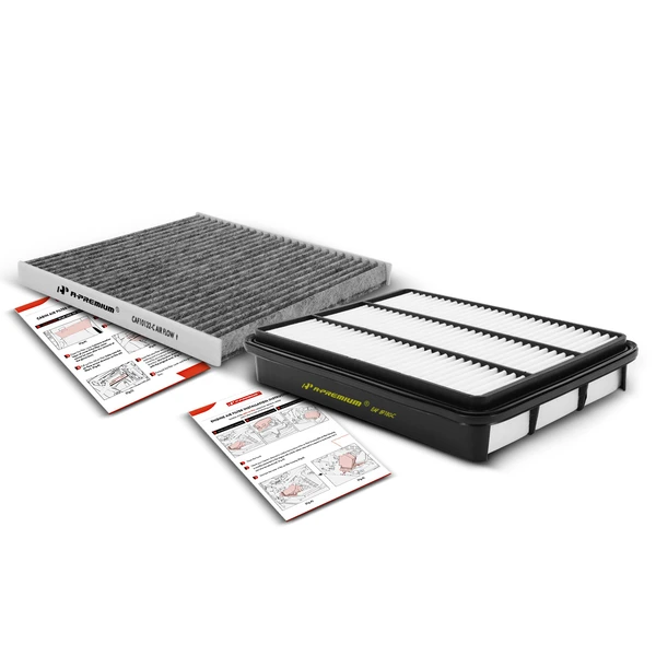 Engine & Activated Carbon Cabin Air Filter for Lexus GX470 2006-2009 V8 4.7L