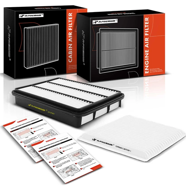 Engine & Carbon Cabin Air Filter for Toyota 4Runner 2003-2009 V8 4.7L