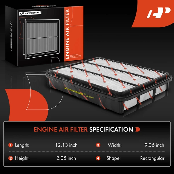 Engine & Carbon Cabin Air Filter for Toyota 4Runner 2003-2009 V8 4.7L
