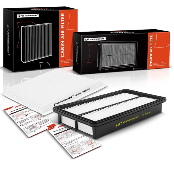 Engine & Carbon Cabin Air Filter for Mazda MPV 2000-2003 V6 2.5L 3.0L