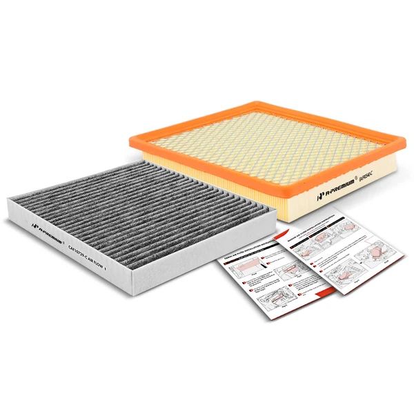 Engine & Activated Carbon Cabin Air Filter for 2008-2014 Dodge Avenger