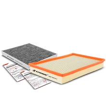Engine & Activated Carbon Cabin Air Filter for 2011-2015 Ram 1500