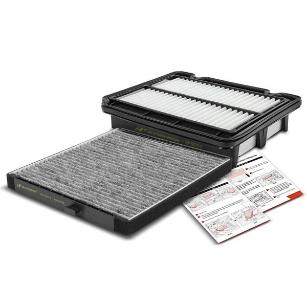 Engine & Activated Carbon Cabin Air Filter for 2006-2011 Chevrolet Aveo5