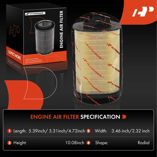 Engine & Activated Carbon Cabin Air Filter for INFINITI Q50 2016-2018 Q60