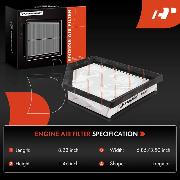 Engine & Activated Carbon Cabin Air Filter for Nissan Sentra 2020-2021 2.0L