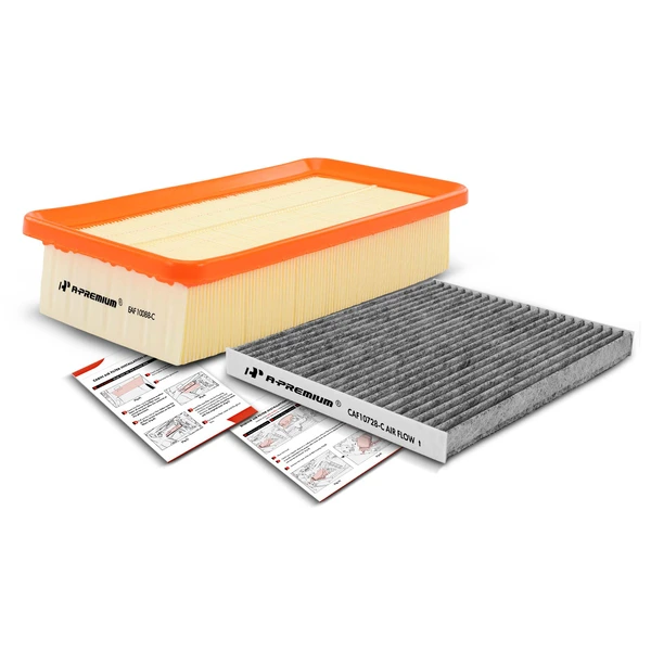 Engine & Activated Carbon Cabin Air Filter for Hyundai Accent 2008-2011 1.6L