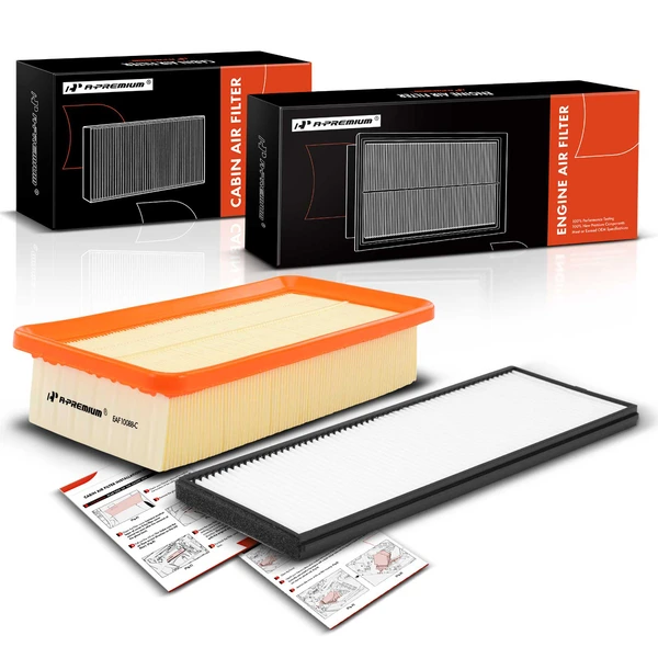 Engine & Activated Carbon Cabin Air Filter for Hyundai Accent 2006 L4 1.6L