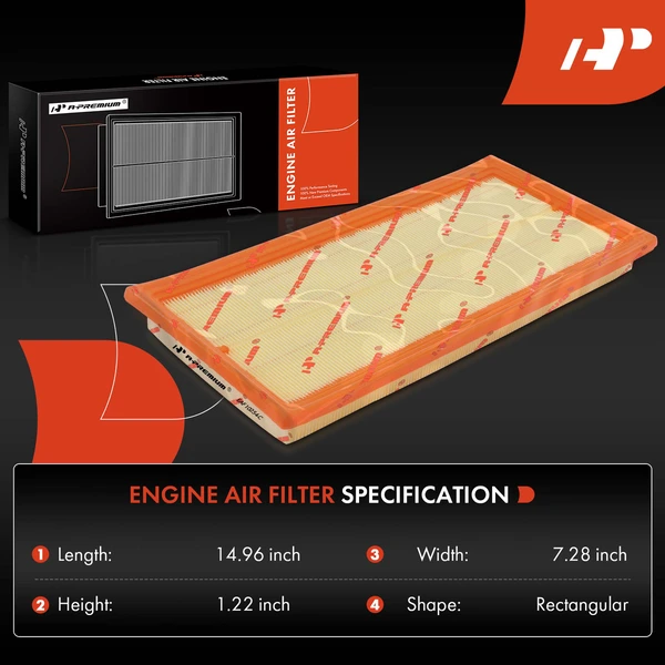 Engine & Activated Carbon Cabin Air Filter for Nissan Frontier Suzuki Equator