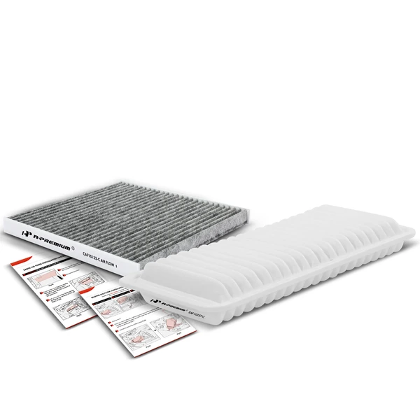 Engine & Activated Carbon Cabin Air Filter for Lexus RX400h 2006-2008 V6 3.3L