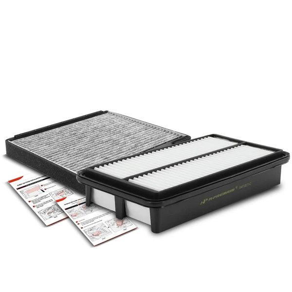 Engine & Activated Carbon Cabin Air Filter for Hyundai Entourage 2007-2010 Kia Sedona