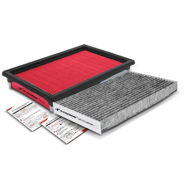 Engine & Activated Carbon Cabin Air Filter for 2009-2014 Nissan Cube