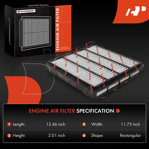 Engine & Activated Carbon Cabin Air Filter for Toyota Tundra Sequoia Lexus LX570