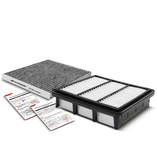 Engine & Activated Carbon Cabin Air Filter for Hyundai Elantra 2007-2010 2.0L