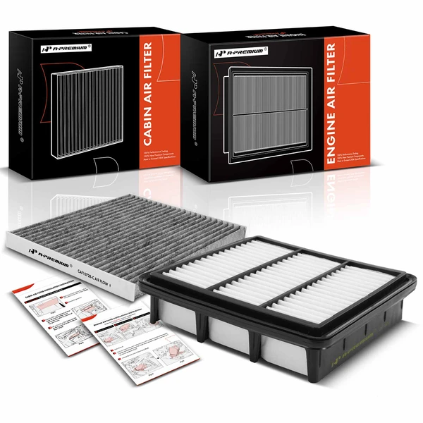Engine & Activated Carbon Cabin Air Filter for Hyundai Elantra 2007-2010 2.0L