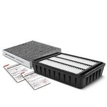 Engine & Activated Carbon Cabin Air Filter for 2008-2015 Mitsubishi Lancer