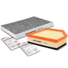 Engine & Activated Carbon Cabin Air Filter for 2008-2015 Volvo XC70