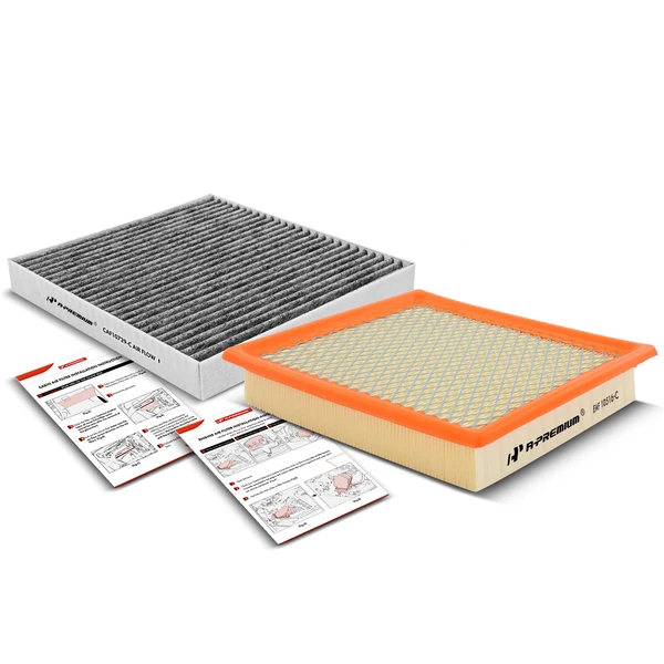 Engine & Activated Carbon Cabin Air Filter for 2009-2020 Dodge Journey